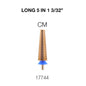 Creation Nail Filing Bit Long 5 in 1 3/32" CM