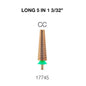 Creation Nail Filing Bit Long 5 in 1 3/32" CC