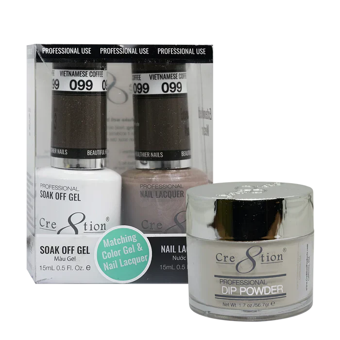 Creation Trio Matching Colors (3pc) - 099 Vietnamese Coffee