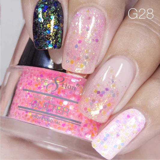 Creation Nail Art Glitter 0.5oz - HERE’S THE SPRING AGAIN Collection #28