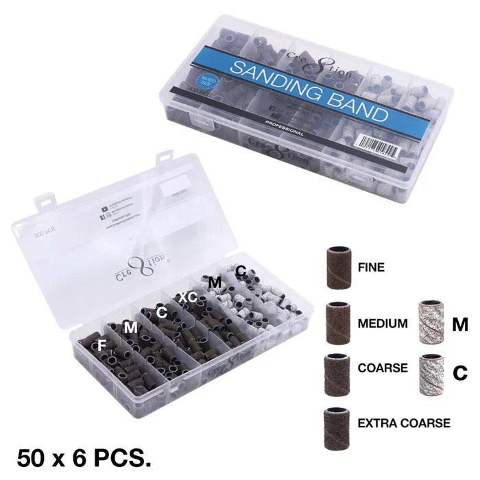 Creation Sanding Bands Mixed Size 300 pcs./box