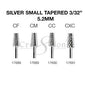 Creation Silver Small Tapered 3/32" Set