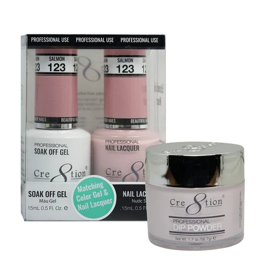 Creation Trio Matching Colors (3pc) - 123 Salmon