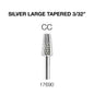 Creation Silver Small Tapered 3/32" CC