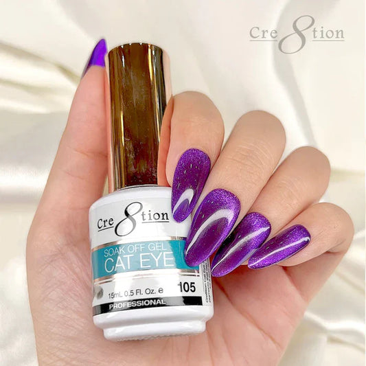 Creation Cat Eye Soak Off Gel 0.5oz 105