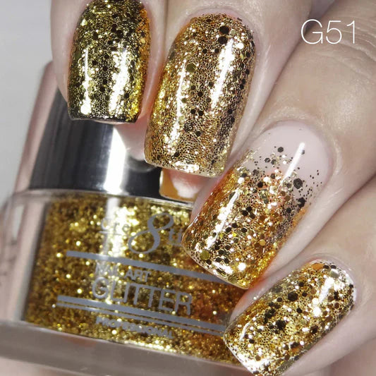 Creation Nail Art Glitter 0.5oz - WINTER SPARKLING #51