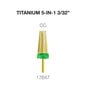 Creation Titanium 5 in 1 Nail Filing Bit 3/32" CC
