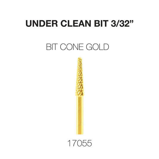 Creation Under Clean 3/32" Carbide Bit- Gold Coned