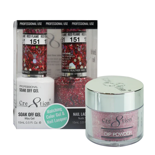 Creation Trio Matching Colors (3pc) - 151 Red Flame