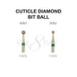 Creation Cuticle Diamond Bit Ball Set