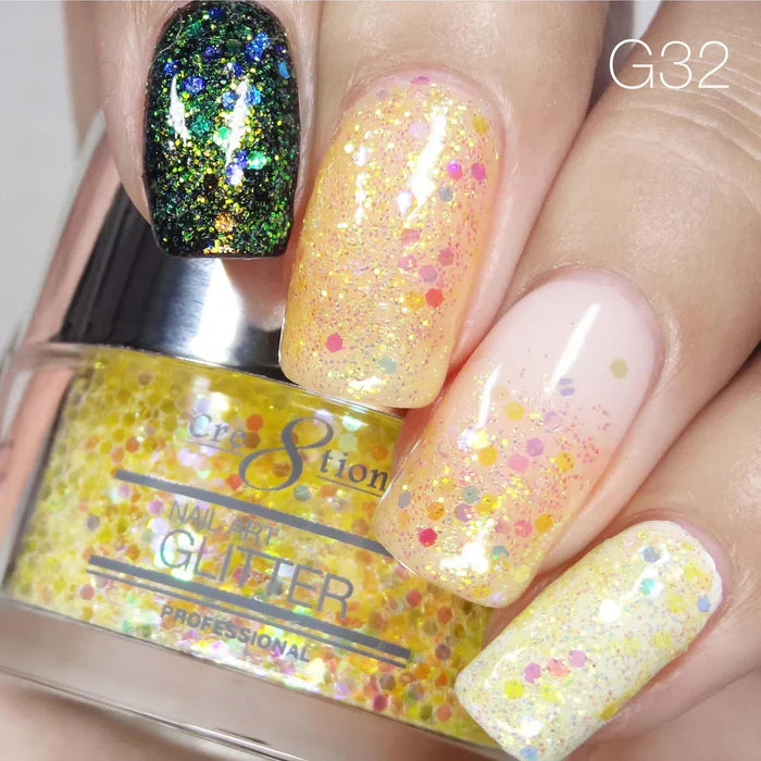 Creation Nail Art Glitter 0.5oz 32