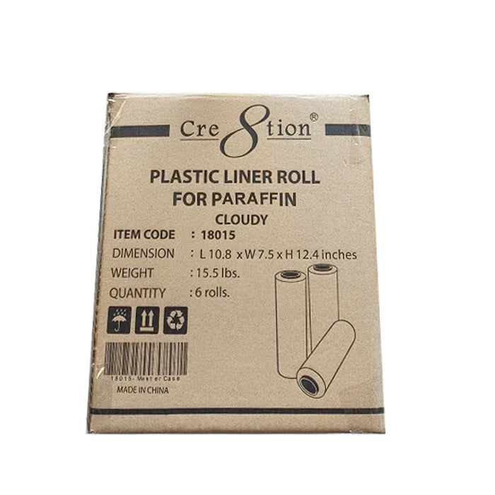 Creation Plastic Roll for paraffin 11" x 19" Cloudy 1 Case 6 rolls