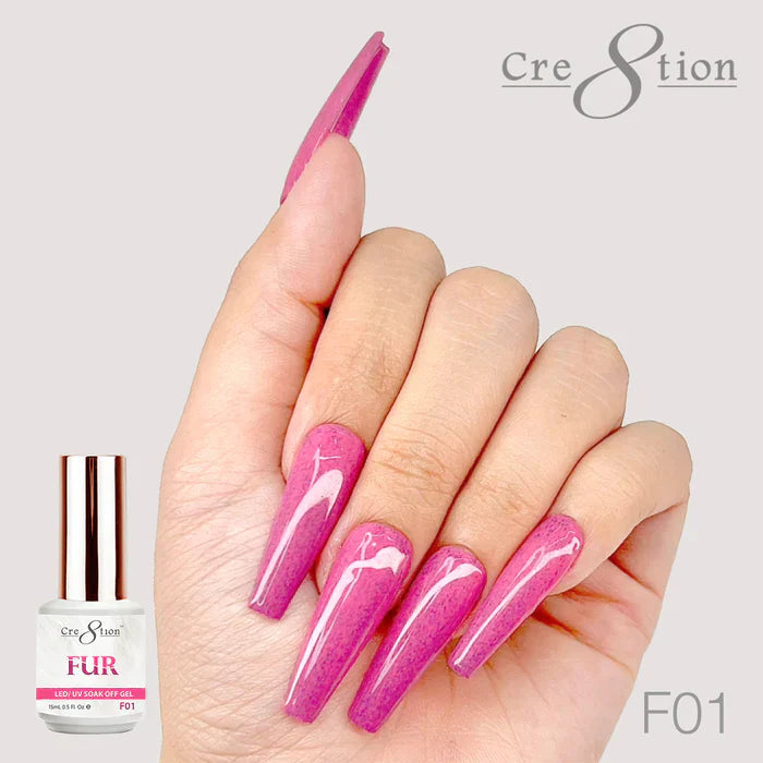 Creation Fur gel F01 0.5oz