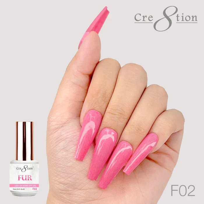 Creation Fur gel F02 0.5oz