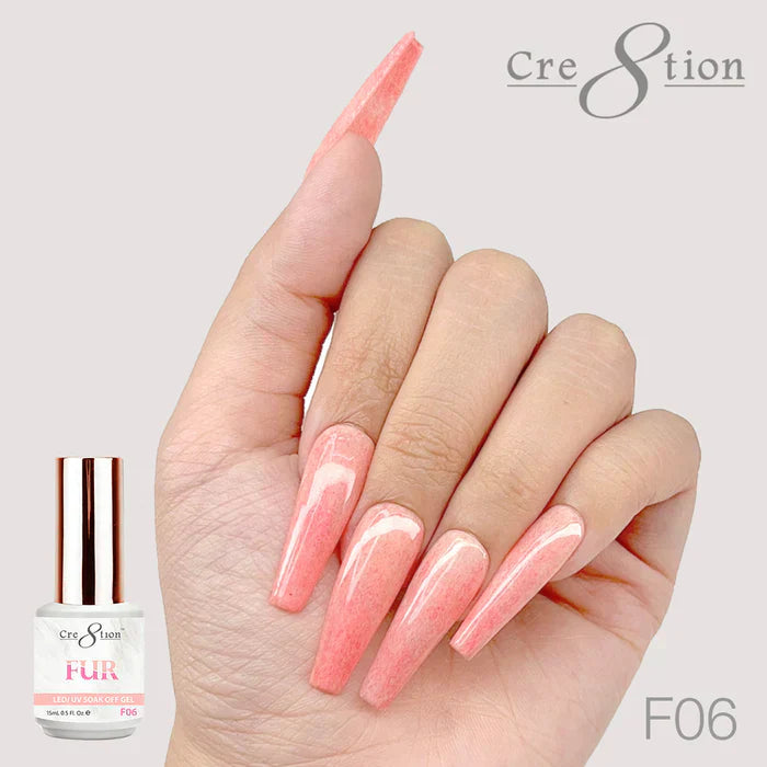 Creation Fur gel F06 0.5oz
