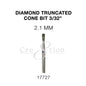 Creation Diamond Truncated Cone Bit 2.1 mm