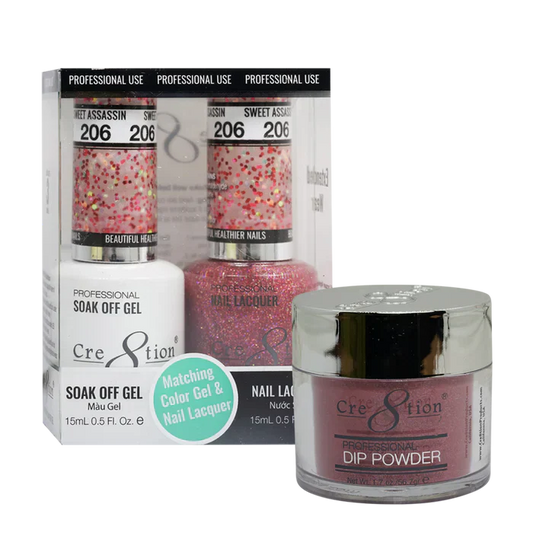 Creation Trio Matching Colors (3pc) - 206 Sweet Assassin