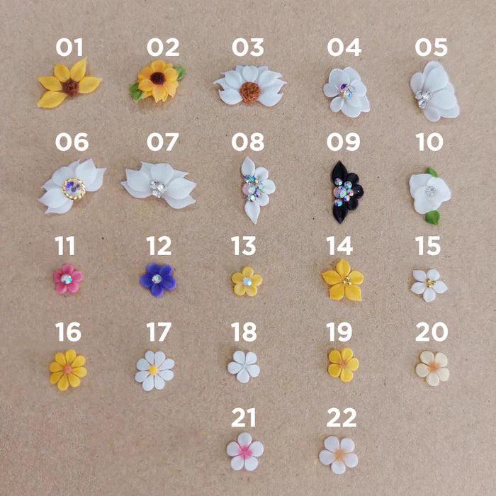 Creation Handmade Acrylic flowers 2 pcs - 18