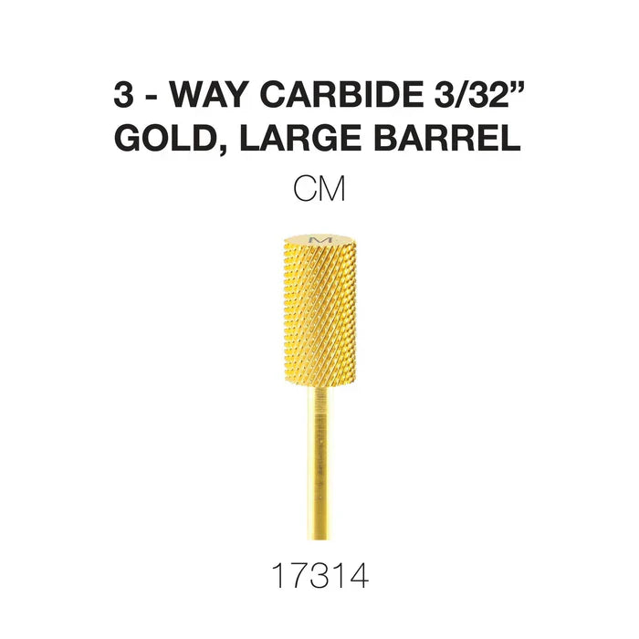 Creation 3-Way Carbide Gold, Large Barrel 3/32" CM