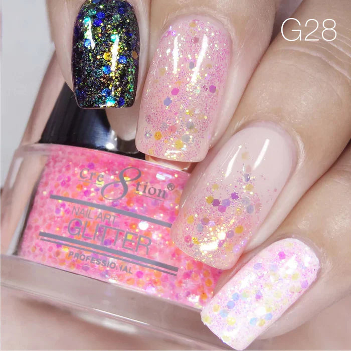 Creation Nail Art Glitter 1oz 30g 28