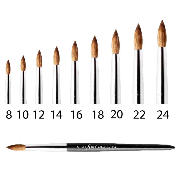 Creation Kolinsky Acrylic Brush A