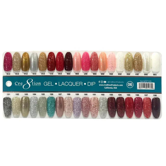 Creation Color Chart - Matching 3 in 1 - 324 colors - #6
