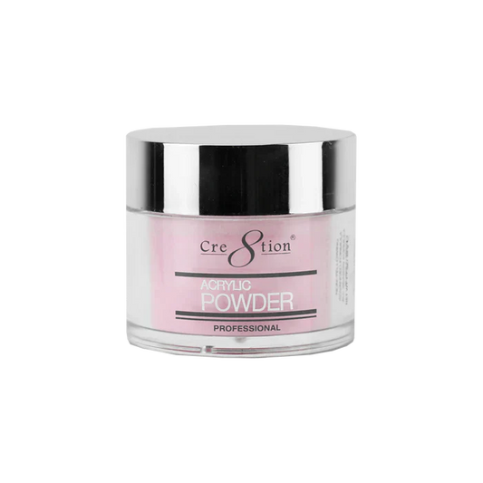 Creation Acrylic Powder Glitter Pink (Transparent) 1.7oz