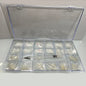 Creation Nail Art Rhinestones Decoration Set White