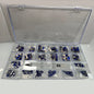 Creation Nail Art Rhinestones Decoration Set Blue