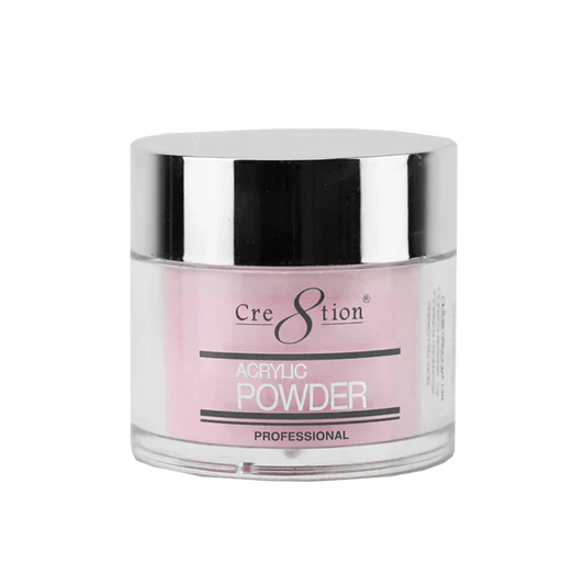 Creation Acrylic Powder Glitter Pink (Transparent) 4oz