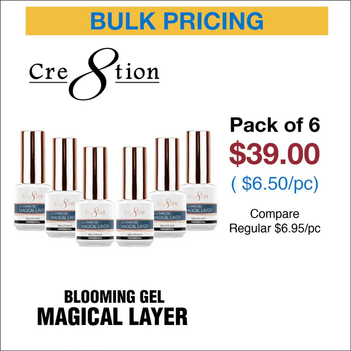 Creation Blooming Gel Magical Layer 0.5oz 6pcs