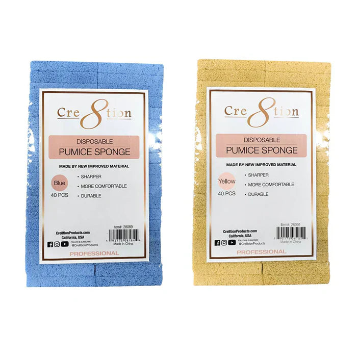 Creation Disposable New Sharper Pumice Sponge Set