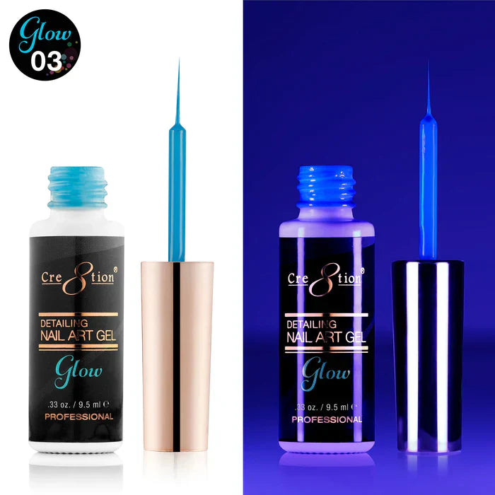 Creation Glow in the Dark Detailing Gel 0.25oz - 03