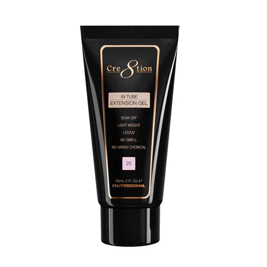 Creation Poly Gel-Extension Gel In Tube 2oz - 25