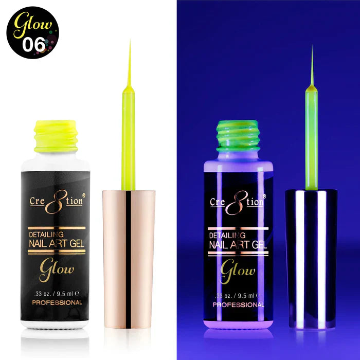 Creation Glow in the Dark Detailing Gel 0.25oz - 06
