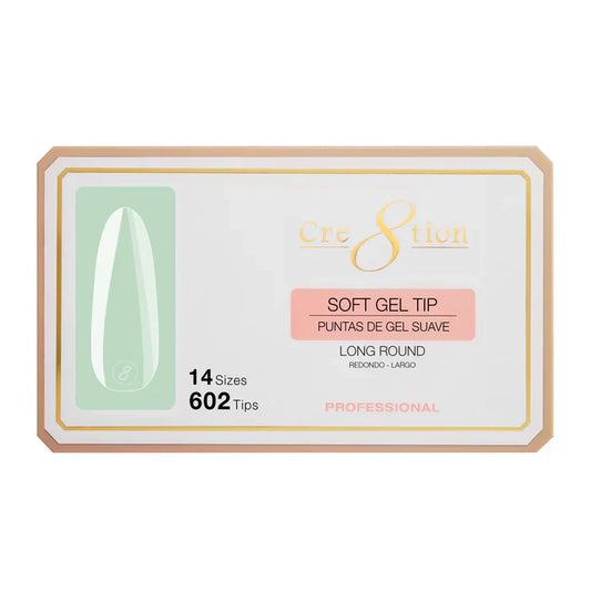 Creation Soft Gel Tip - ROUND Long