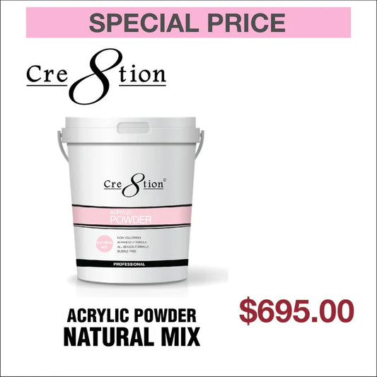 Creation Acrylic Powder Natural Mix 25lbs