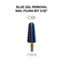 Creation Blue Gel Removal Nail Filing Bit  3/32" CXX