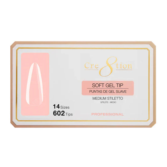 Creation Soft Gel Tip - STILETTO Medium