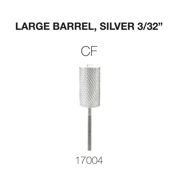 Creation Carbide Large Barrel, Silver 3/32" CF