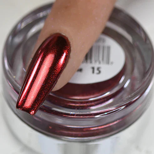 Creation Chrome Nail Art Effect 1g - 15 Dark Red
