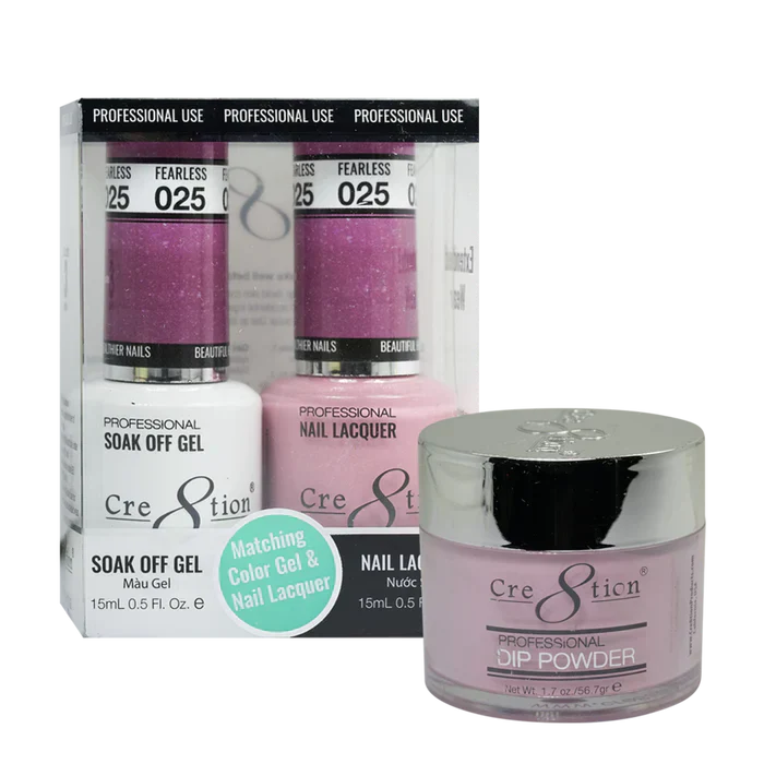 Creation Trio Matching Colors (3pc) - 025 Fearless (Shimmery)