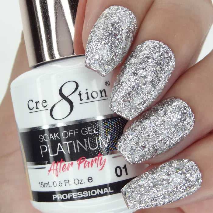Creation Platinum After Party Gel .5oz 01