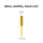 Creation Carbide Small Barrel, Gold 3/32" CF
