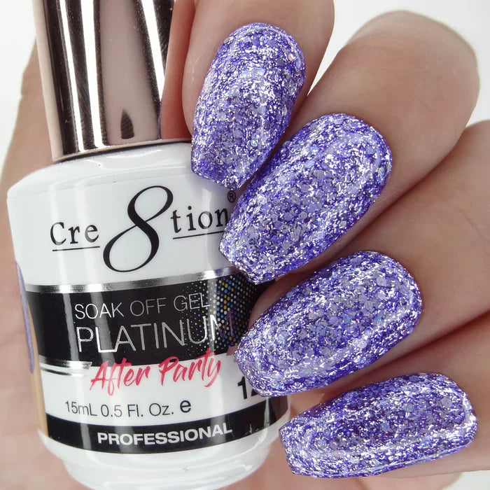 Creation Platinum After Party Gel .5oz 12