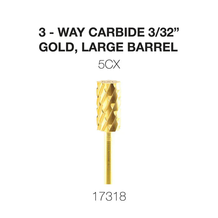 Creation 3-Way Carbide Gold, Large Barrel 3/32" 5CX