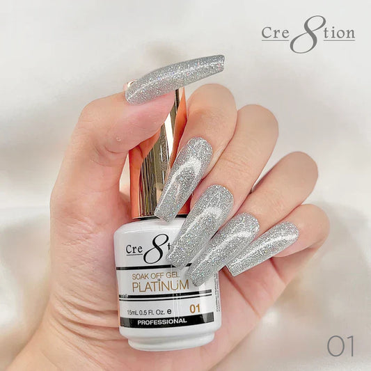 Creation Platinum Gel P01 0.5oz