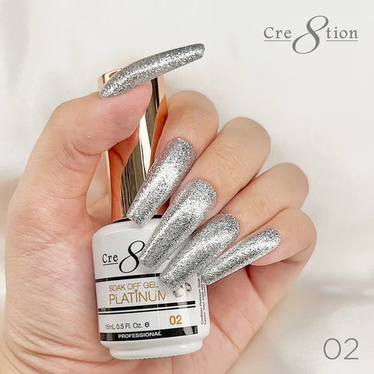 Creation Platinum Gel P02 0.5oz