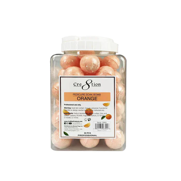 Creation Pedicure Soak Bomb Orange