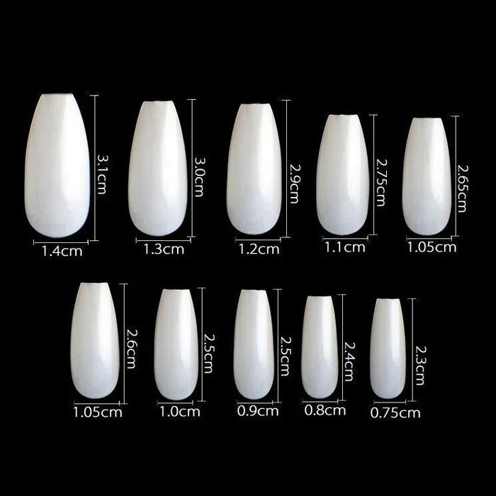 Creation Special Shape - 04 Medium Coffin 600 pcs./box Natural